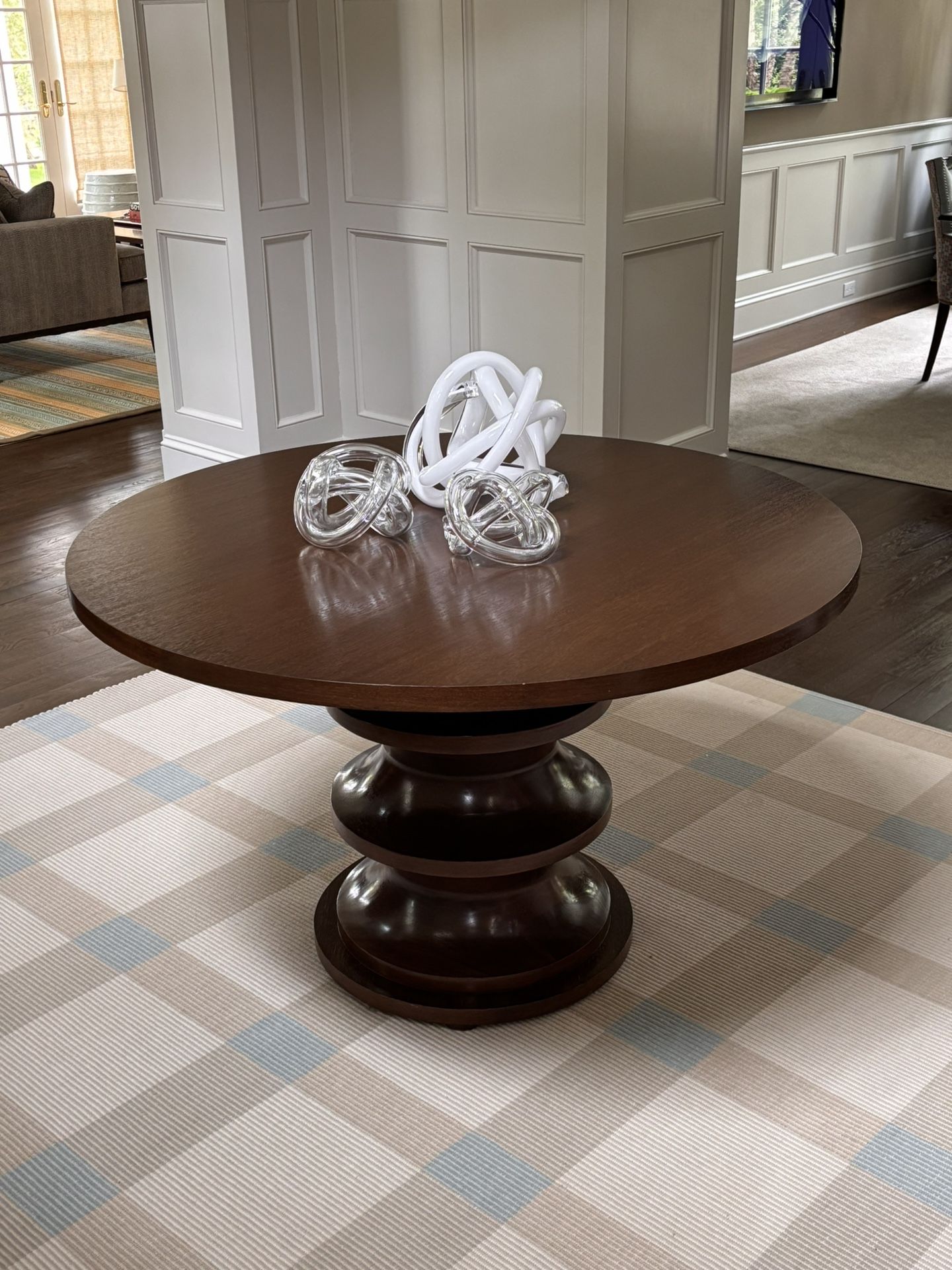 Round Dining or Decorative Entry Table  - $950