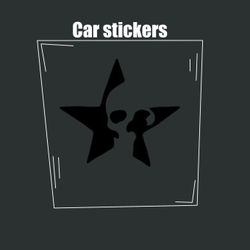 Skull Car Decal 
