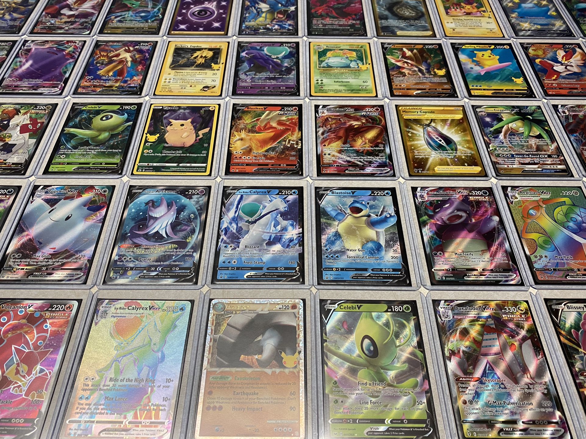 Pokémon 10 Card Lot - OFFICIAL Cards - Guaranteed HOLO+Ultra Rare 