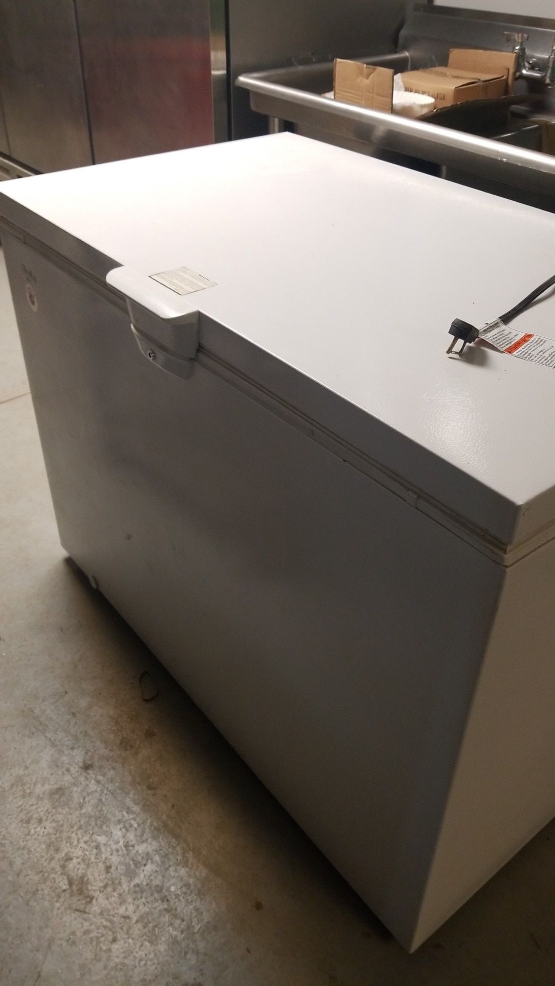 Whirlpool chest freezer