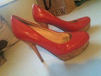 Cork heels