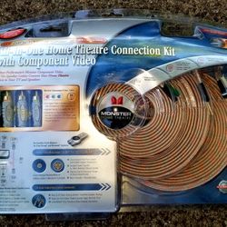 NEW Monster All In One Home Theater Connection Cable Kit