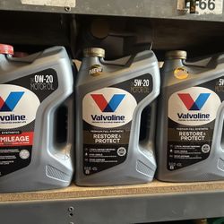 Valvoline 0W20 5W20 5W30 Full Synthetic