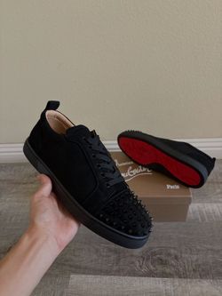 New red bottom suede for men