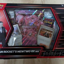 Pokemon Mewtwo EX box