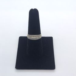 New 10k Solid Gold Diamond Ring 