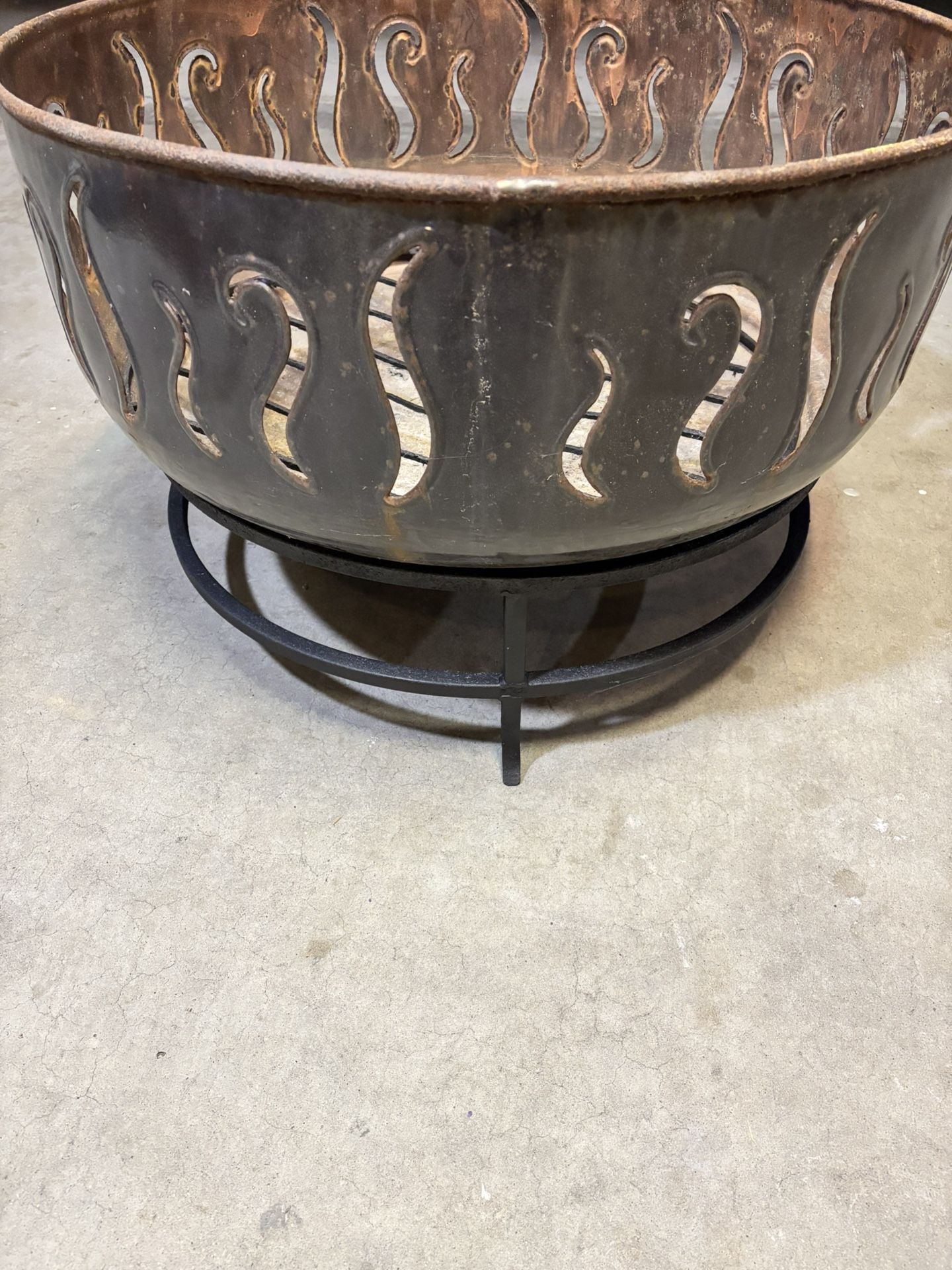 Copper Fire Pit