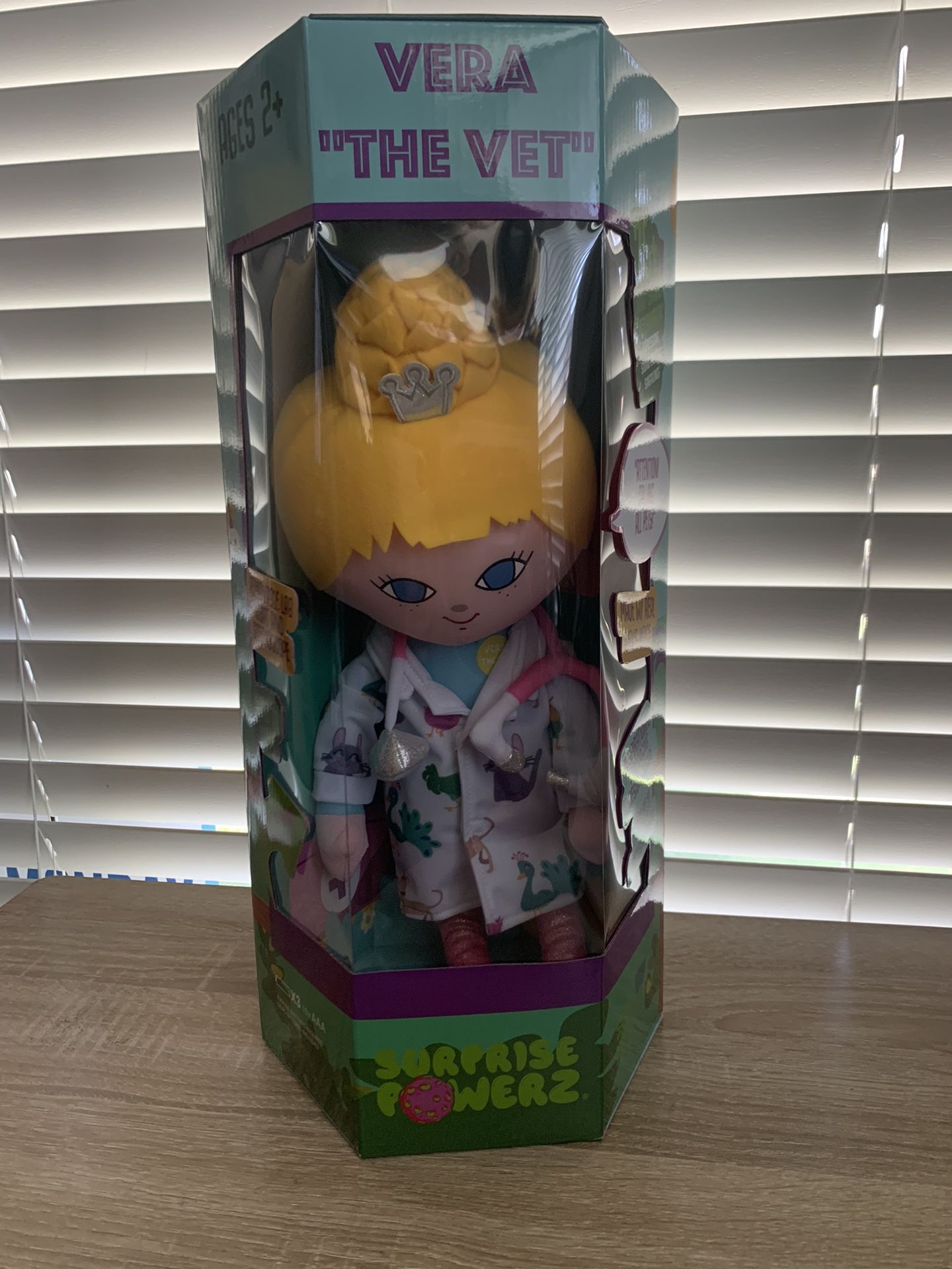 Surprise Powerz Vera the Vet Educational 75+ Phrases Talking 16" STEM Plush Doll