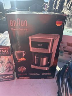 Braun KF7175 Brew Sense Thermal Drip Coffee Maker, Stainless-JUST LIKE NEW - ONT
