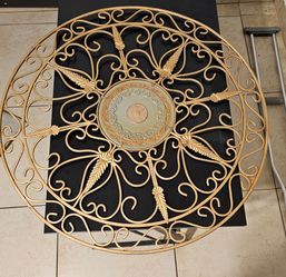 Decorative Round Metal Wall Art