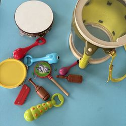 Assorted Musical Items For Children 3+