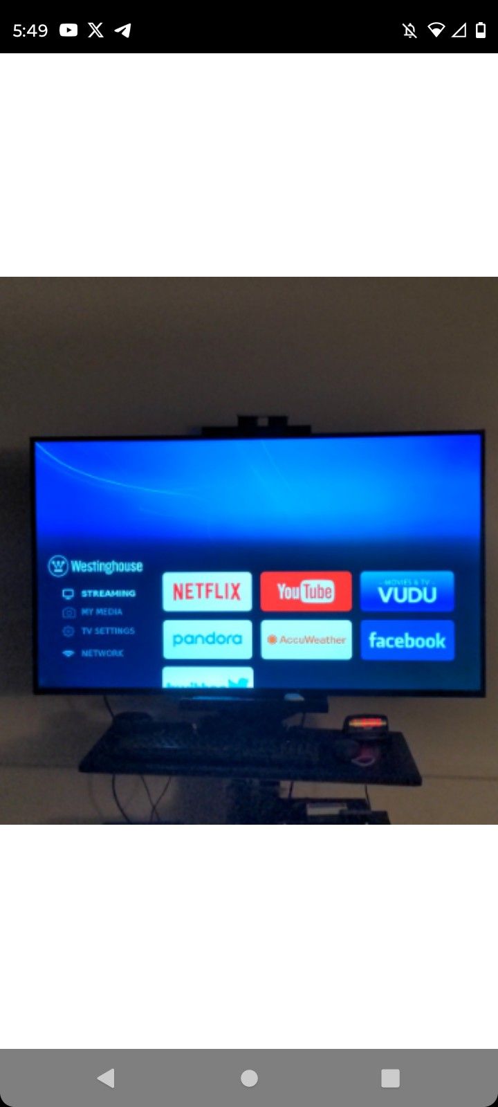 Westinghouse 50in Tv