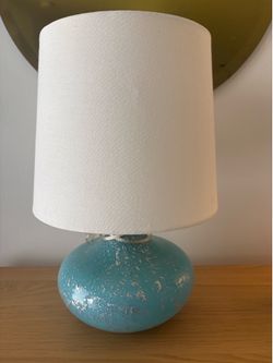 Mid Century Glass Lamp
