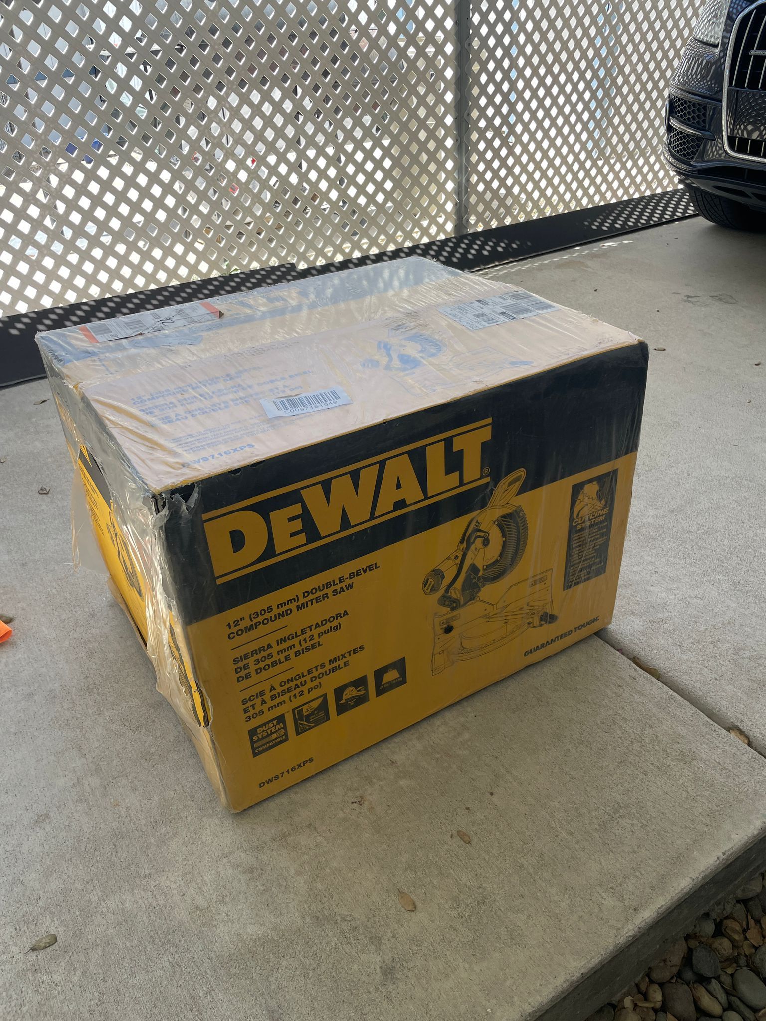 15 Amp Corded 12 in. Double-Bevel Compound Miter Saw with Cutline LED brand new never opened or used asking for 380