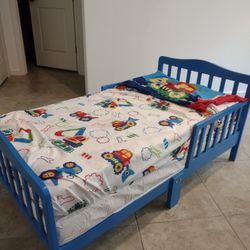 Toddler Bed, Quality Mattress 