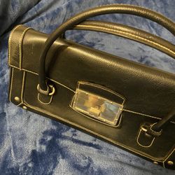 Black Leader Purse