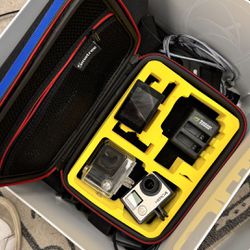 GoPro Hero 4 With A Grip Of Accessories 