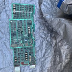 Untested Unkown Sf Chips Solar fox? 3 Stack arcade Video game board PCB If33