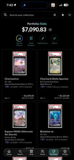 Pokemon Cards / Slabs for sale