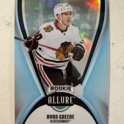2025-26 Upper Deck Allure Ryan Greene #150 Rookie Chicago Blackhawks RC