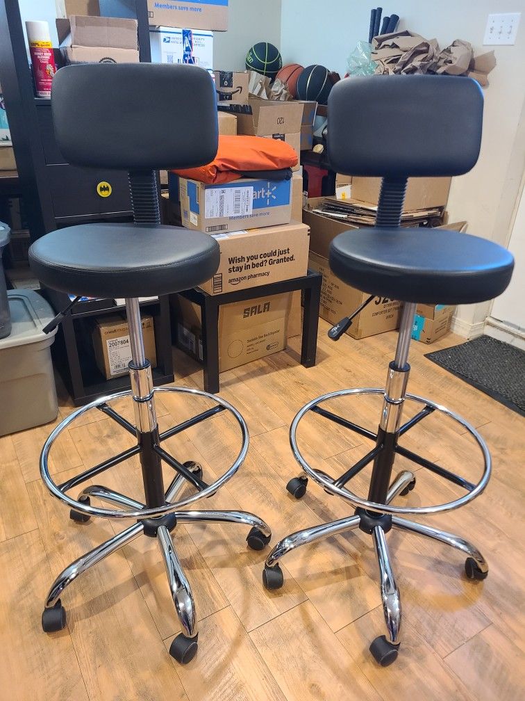 Set Of Tall Desk Chair Stools