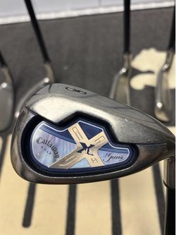 Callaway X-18 Gems Ladies Iron Set 4-SW Graphite Shafts RH