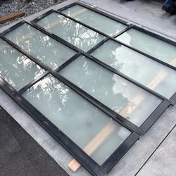 9x7 Garage door With Dent