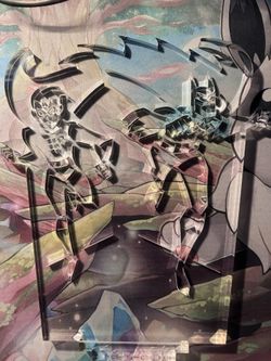 Batman And Robin Acrylic Art buzzy trusiani