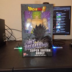 Dradon Ball Super Limit Breaker Addition Broly Action Figure 