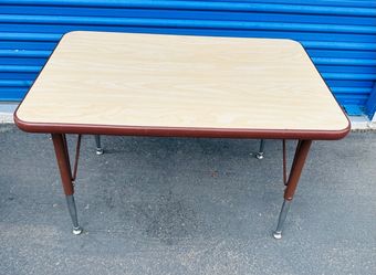 Lakeshore Rectangular Classroom Adjustable Activity Table/ Craft table