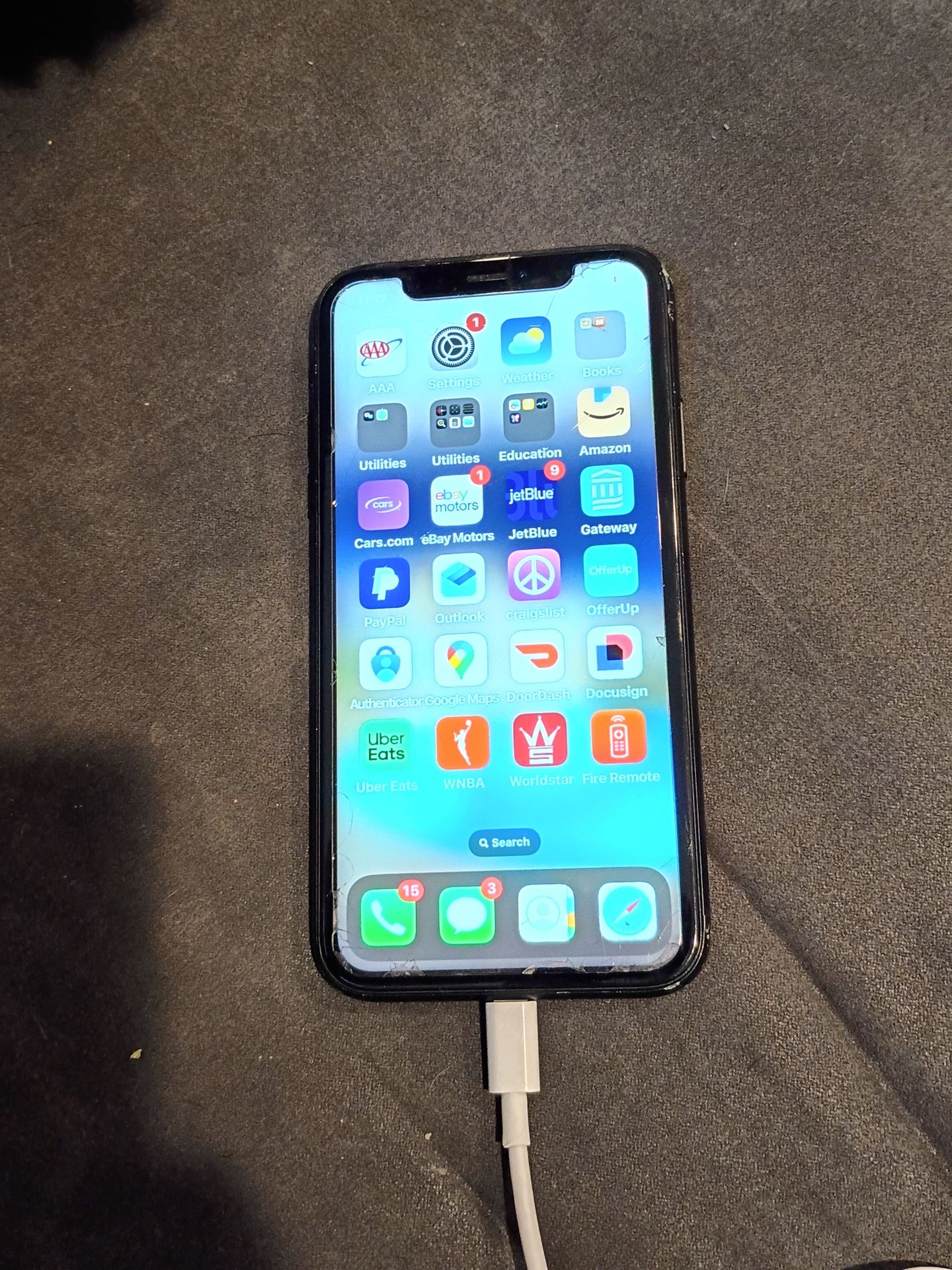 iphone XR factory unlocked Black 