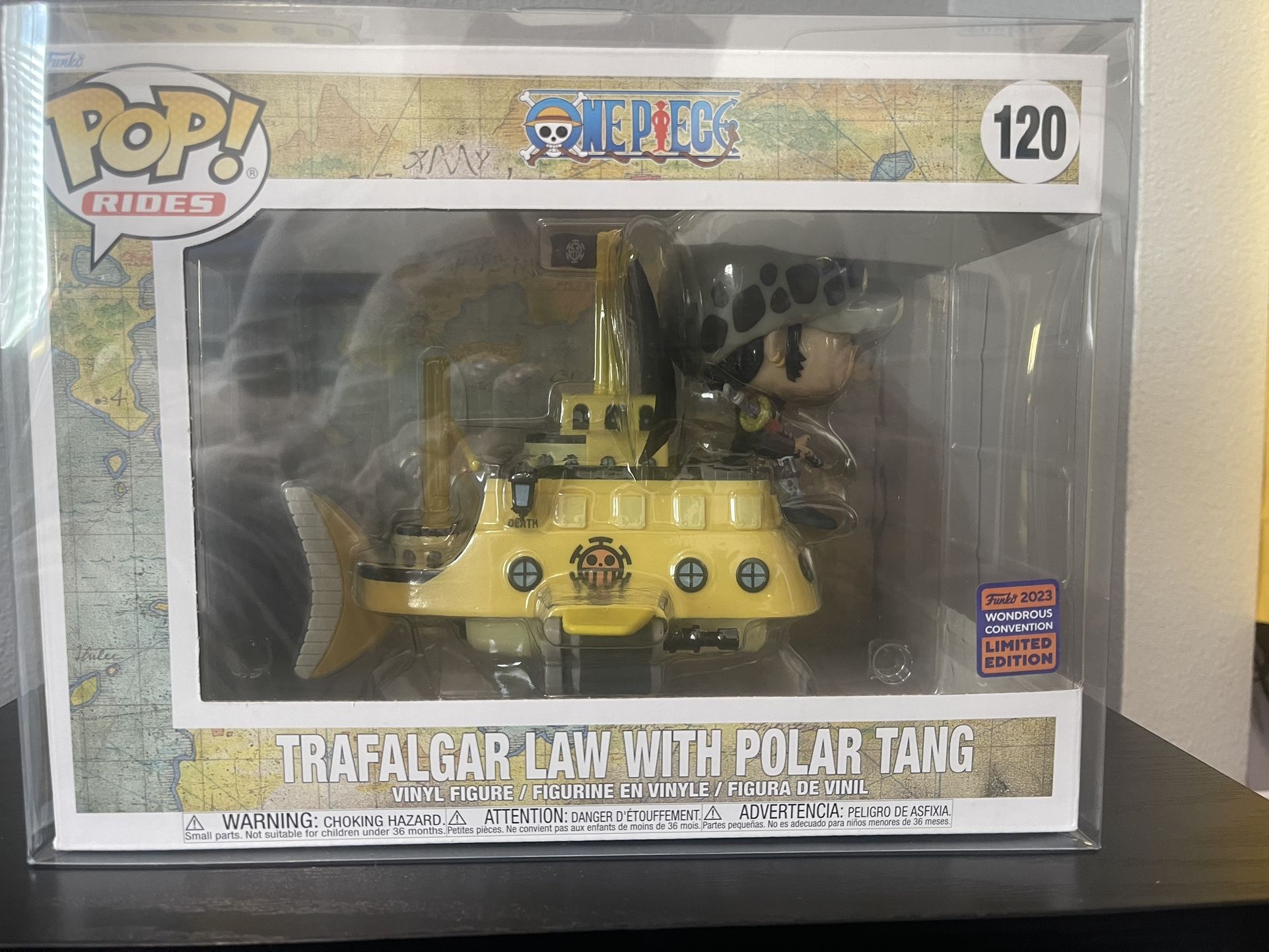 Funko Pop One Piece Trafalgar Law With Polar Tang #120