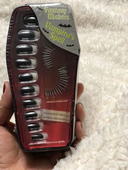 . Glow in the Dark Nails/ Eyelashes