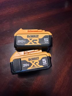 Dewalt 20v Xr baterias nuevas precio firme