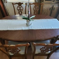 VINTAGE/ANTIQUE ✨️French Provincial Dinner Table 