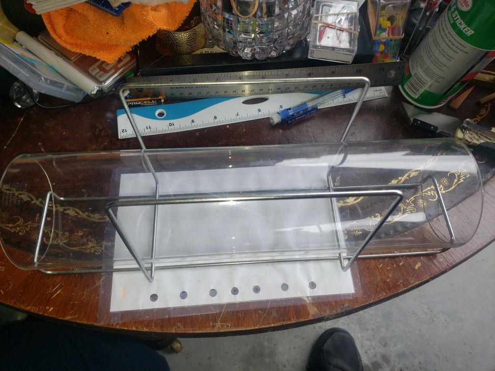 Pyrex Glass Tube Bread Baker And Rack