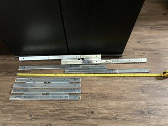 Heavy Duty Double-Tiered Full-Extension Slides (2 pairs)