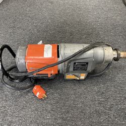 Husqvarna DMS400 Core Drill Rig Up