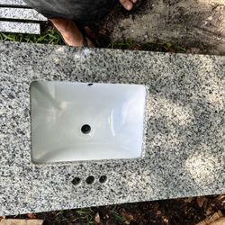 Marble with  Sinks  , NEW NEVER USED. 