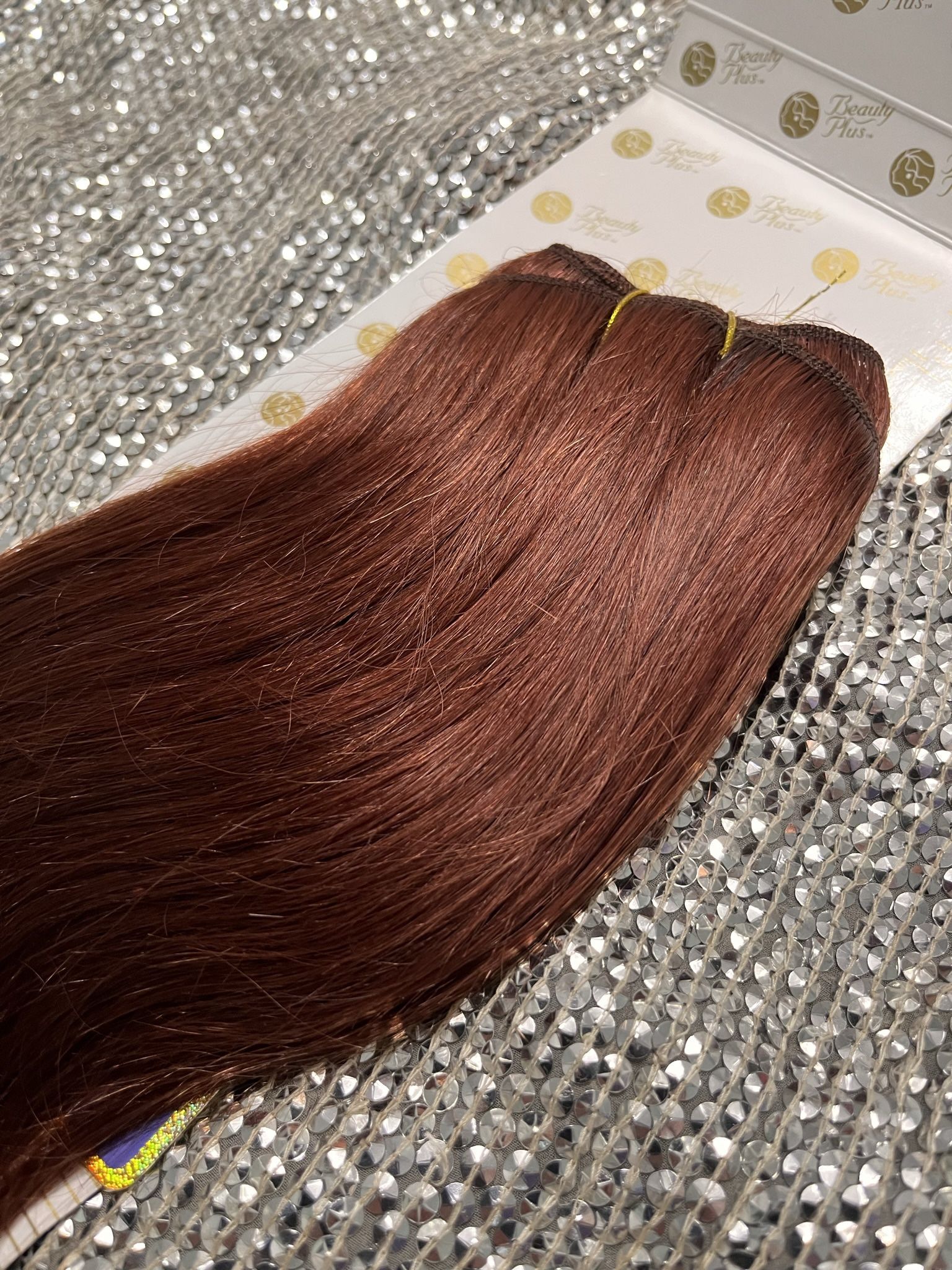 New Auburn Red 12” Human Hair Extension