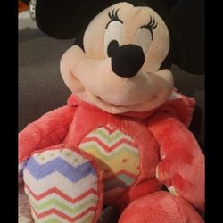 collectible Minnie Mouse Easter plush