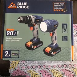 Cordless Drill/Driver+work Light Combo