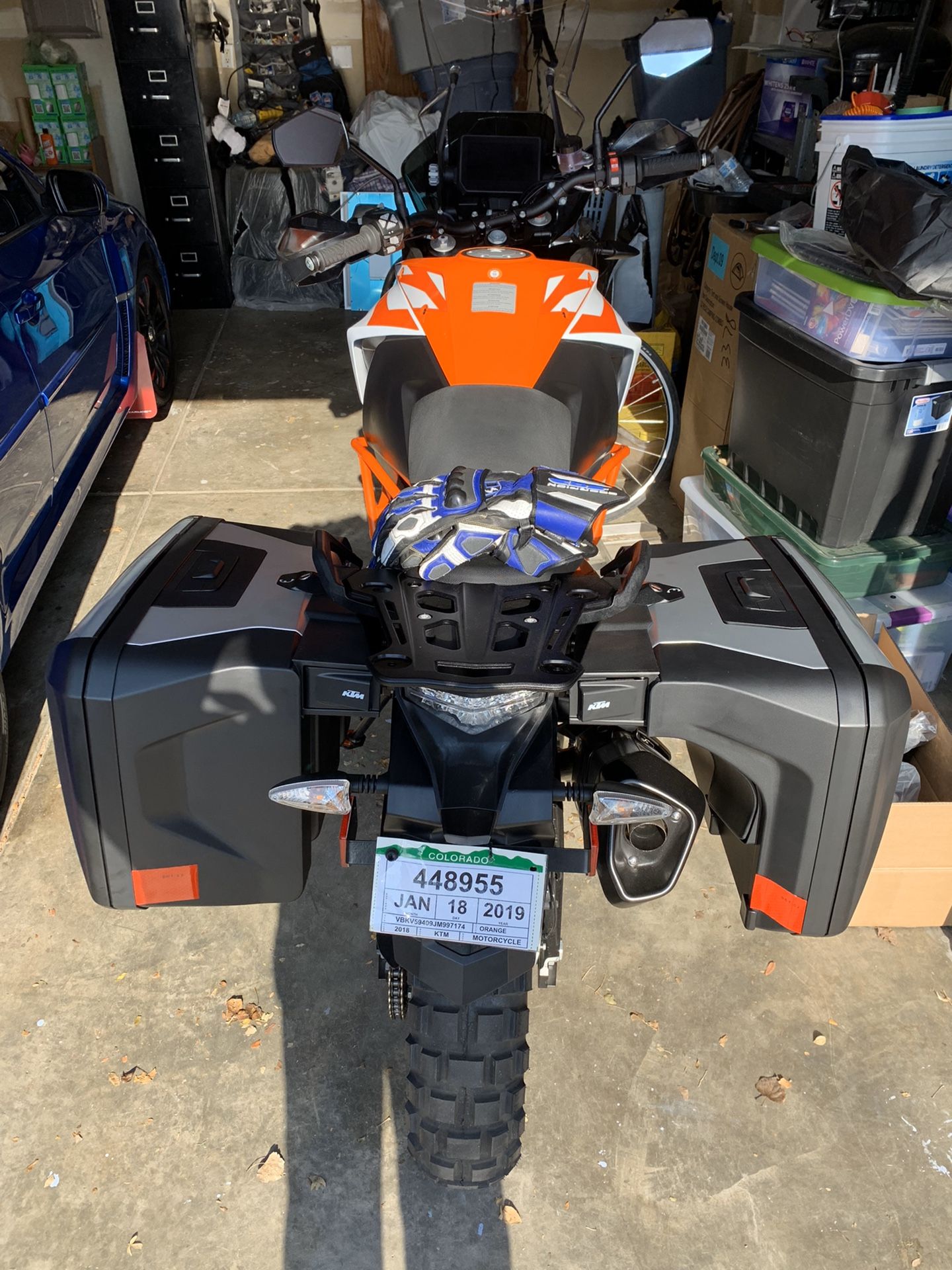 Ktm powerparts side panniers, boxes, cases for 1090, 1190, 1290 2015