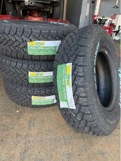 LT235/75/15 TBB AT 4 NEW TIRES INSTALLED ✅ INSTALADAS ✅