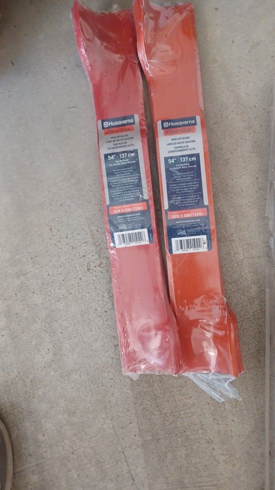 Husqvarna 54-in Riding Lawn Mower Blades. Several Available