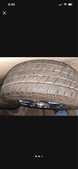 GMC rims and tires set of 4