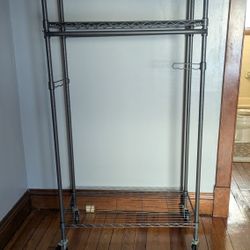 Clothing Rolling Rack 