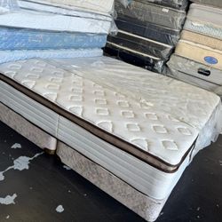 King Mattress Pillowtop Set 