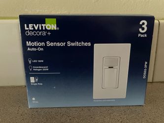 Leviton decora+         (3 pack)   White