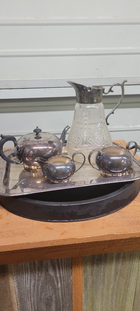 Silver Plated Tea Set